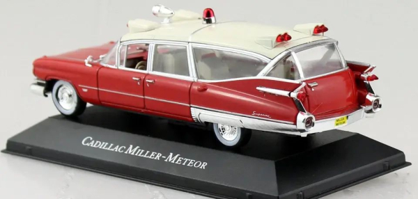 Atlas Cadillac Miller Meteor Ambulance 1959 DieCast Model (10400)